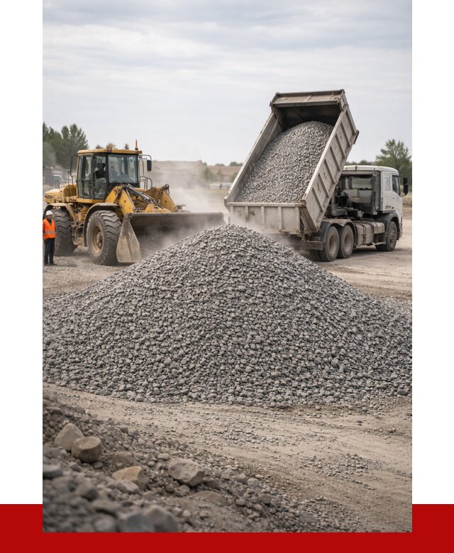 Купить щебень с доставкой в Донецке от 2737 руб. | ПРОНЕРУДДнк