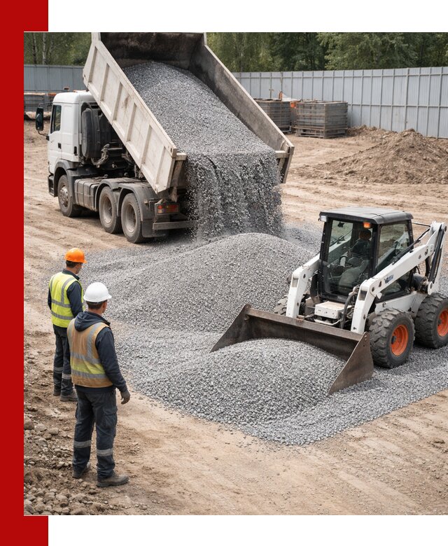 Доставка и продажа гранитного щебня фракции 0-5 в Донецке