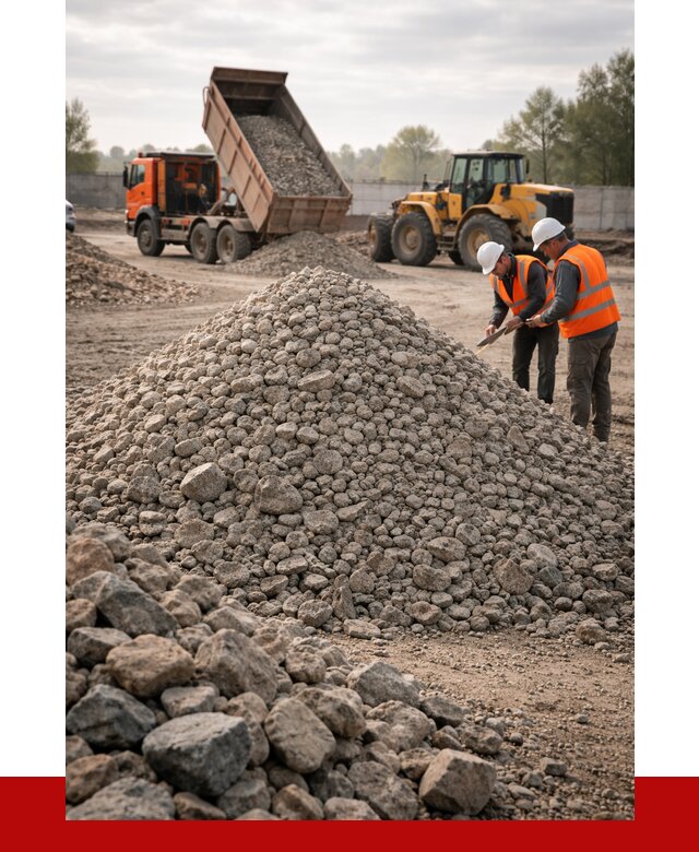 Гранитный щебень фракция 40-70 в Донецке от 2737 руб ПРОНЕРУДДнк