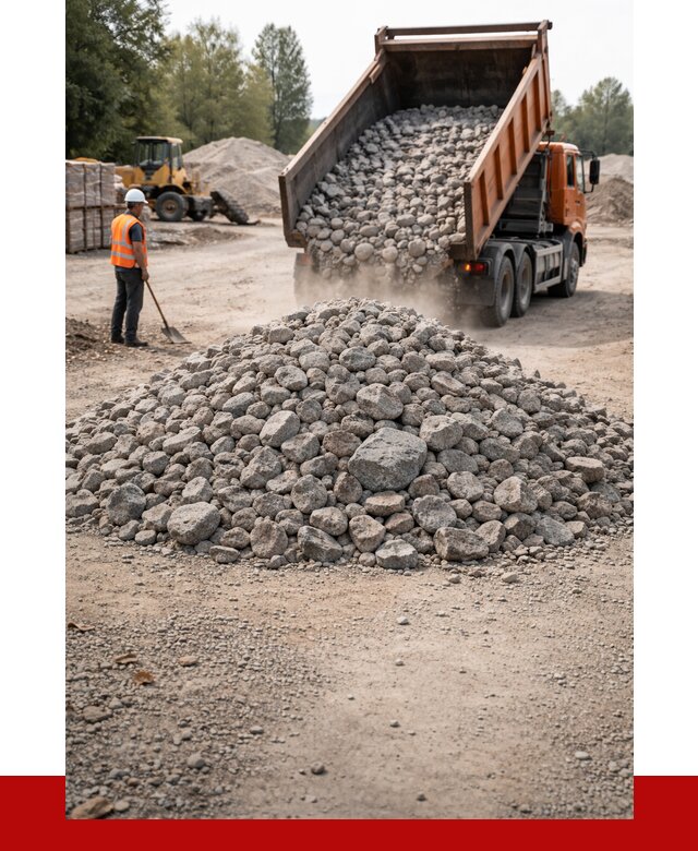 Гранитный щебень фракция 70-150 в Донецке от 1806 | ПРОНЕРУДДнк