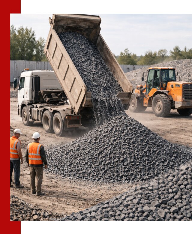 Доставка и продажа щебня габбро-диабаза в Донецке