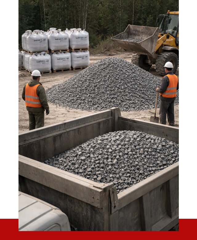 Щебень габбро диабаз 20-40 в Донецке от 3722 руб. | ПРОНЕРУДДнк