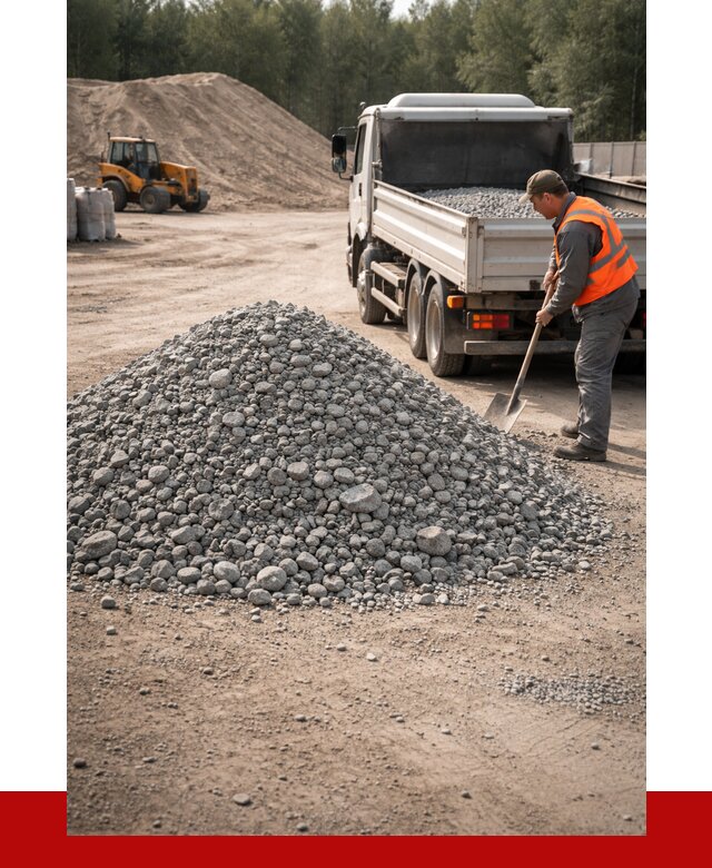 Гравийный щебень фракция 5-10 в Донецке от 2409 р. | ПРОНЕРУДДнк