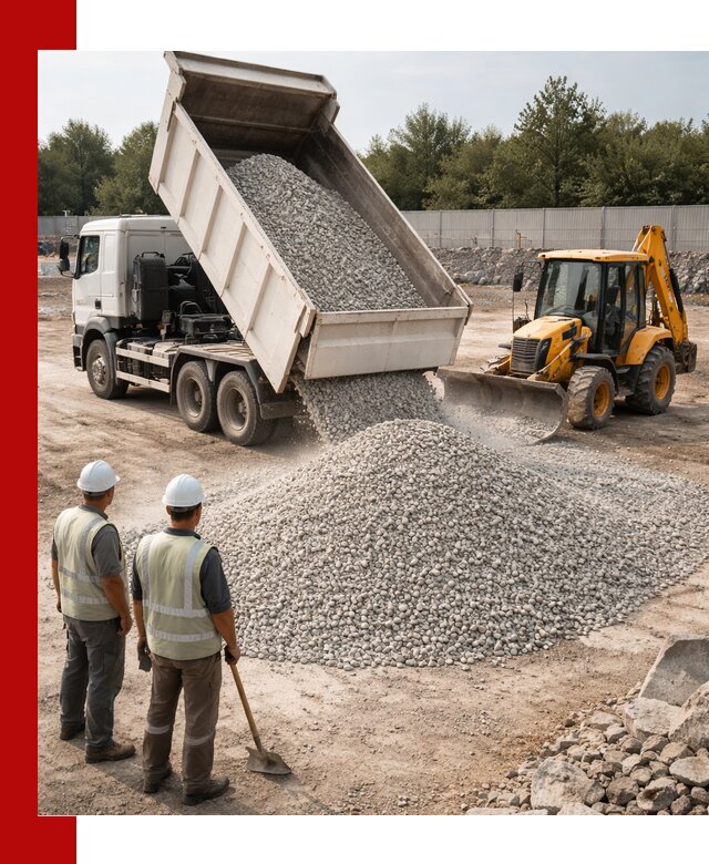 Купить известняковый щебень фракции 5–10 мм с доставкой в Донецке