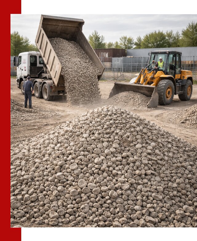 Доломитовый щебень фракции 20–41 с доставкой в Донецке