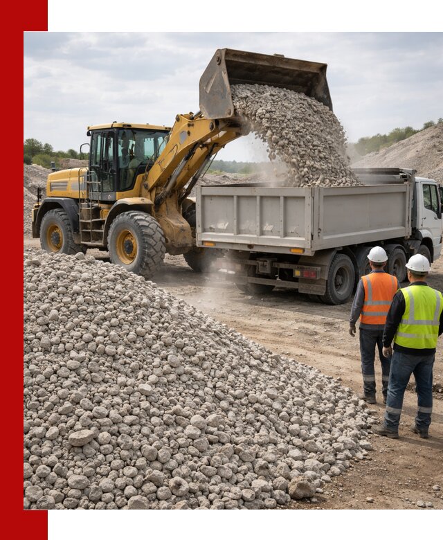 Доломитовый щебень фракция 40–71 доставка и продажа в Донецке