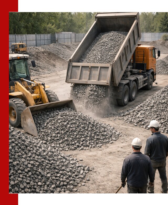 Шлаковый щебень фракция 20-40 доставка и продажа в Донецке