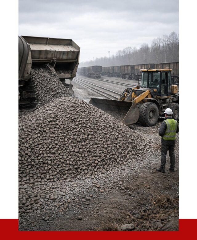 Купить железнодорожный щебень в Донецке от 3065 р. | ПРОНЕРУДДнк