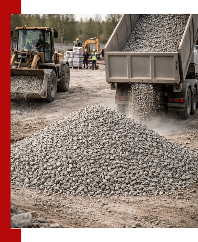 Вторичный щебень фракции 5-20 в Донецке — доставка и продажа крупнотоннажно