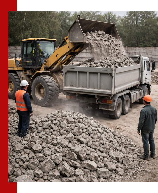 Вторичный щебень фракция 70–150 в Донецке с доставкой