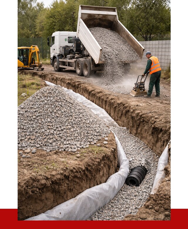 Щебень для дренажа в Донецке от 2025 р., ПРОНЕРУДДнк доставка