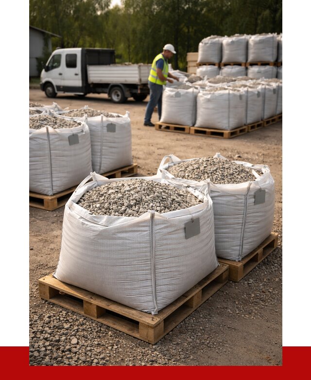 Щебень в мешках с доставкой в Донецке от 4598 р. | ПРОНЕРУДДнк