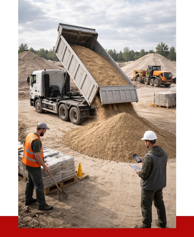 Карьерный песок с доставкой в Донецке от 3941 р. ПРОНЕРУДДнк