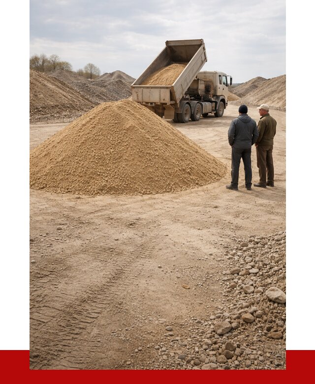 Карьерный песок крупнозернистый в Донецке от 9306 р | ПРОНЕРУДДнк