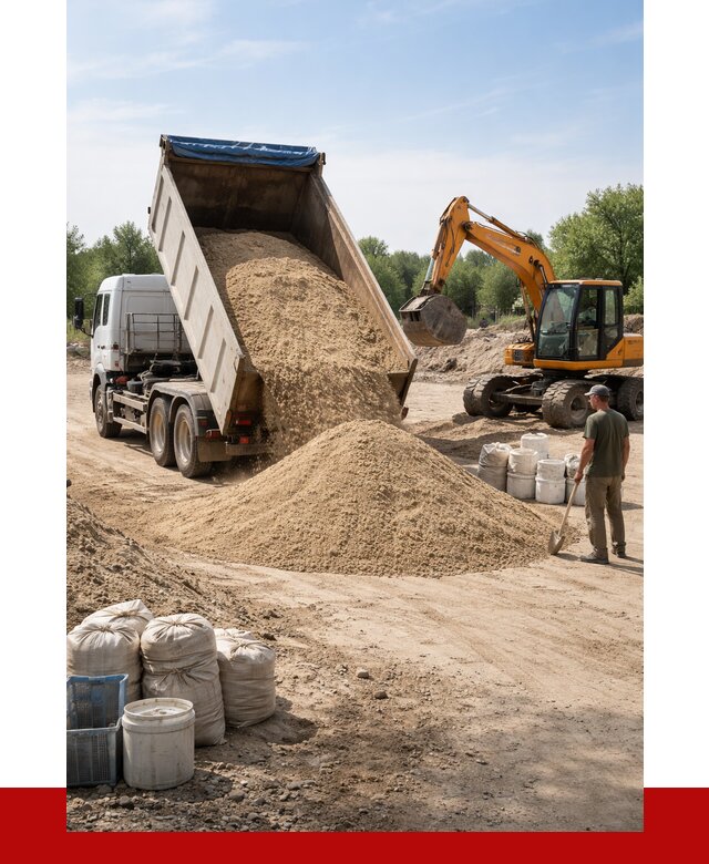 Купить речной песок в Донецке от 1314 р. за куб | ПРОНЕРУДДнк