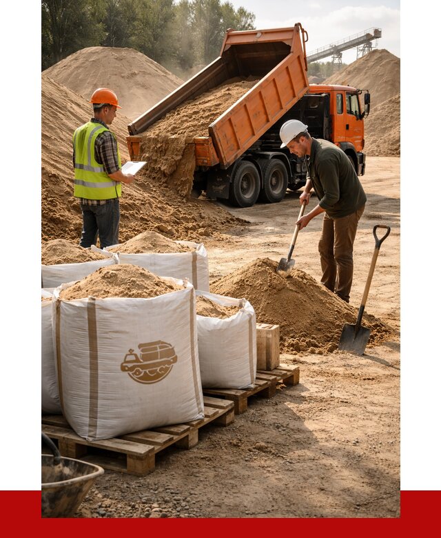 Строительный песок в Донецке от 2409 р. с доставкой, ПРОНЕРУДДнк