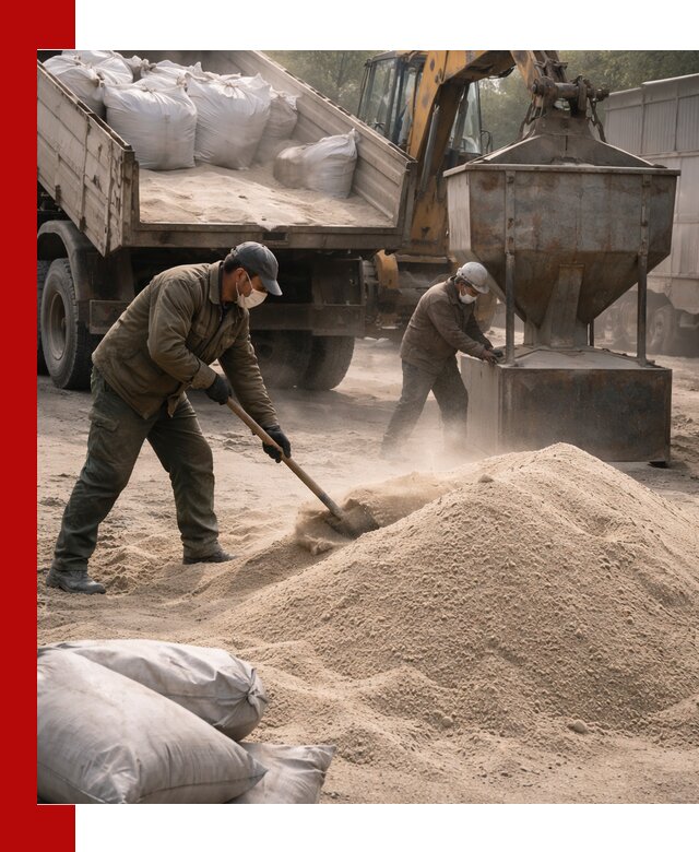 Кварцевый песок для пескоструя в Донецке — доставка и качество