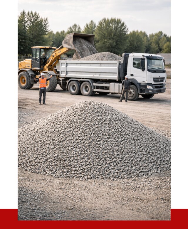 Купить мытый гравий в Донецке от 3832 р, доставка ПРОНЕРУДДнк