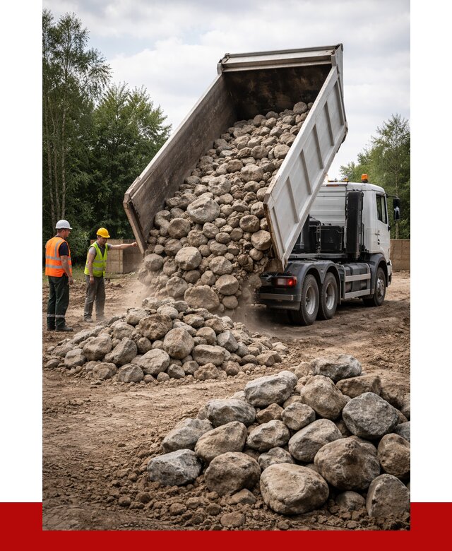 Купить булыжник в Донецке с доставкой от 4927 р. за куб | ПРОНЕРУДДнк