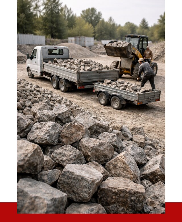 Купить бутовый камень гранитный в Донецке от 3065 р. | ПРОНЕРУДДнк