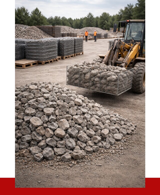 Камень для габионов фракция 70-150 в Донецке от 4598 р. | ПРОНЕРУДДнк