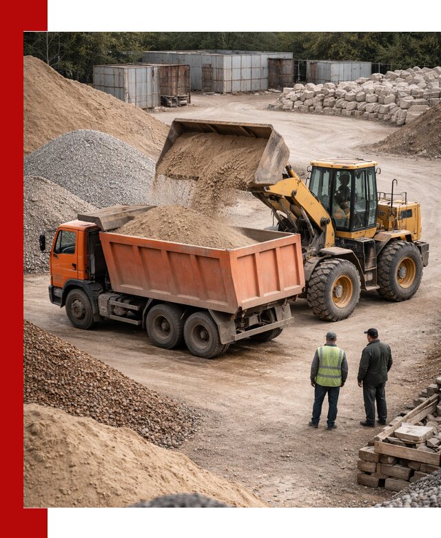 Доставка сыпучих смесей и смесей для стройки в Донецке