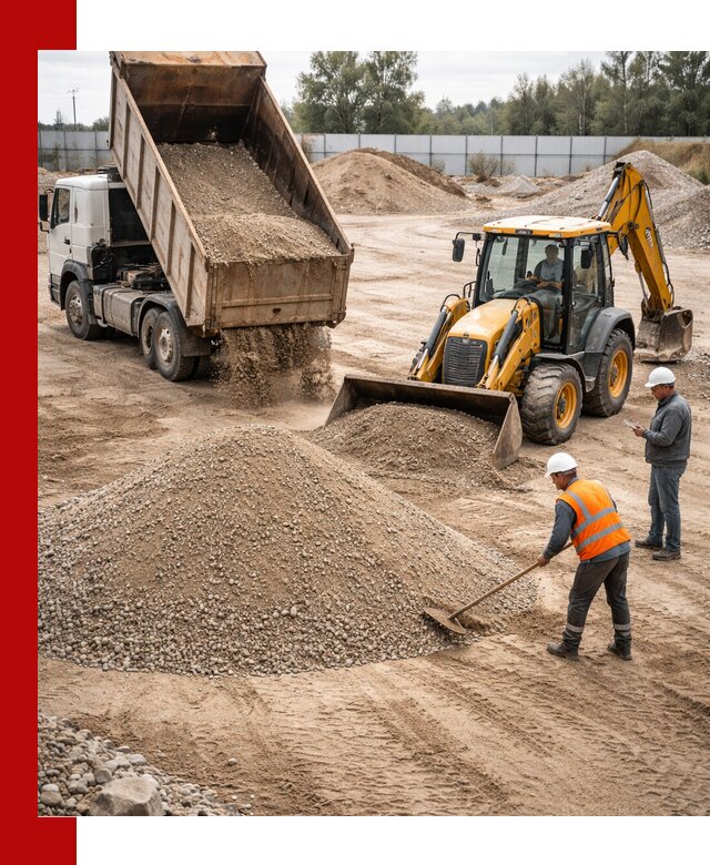 Поставка и доставка ПГС С4 в мешках и самосвалах в Донецке