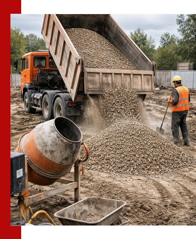 Опгс для бетона с доставкой самосвалом в Донецке от производителя