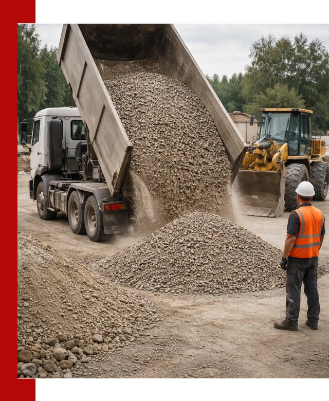 Доставка щпс в Донецке — щебеночно-песчаная смесь под заборы и дорожки