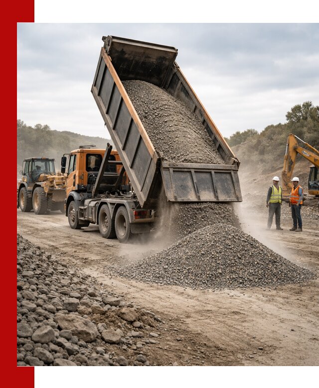 Щебёночно-песчаная смесь ЩПС С1 с доставкой в Донецке