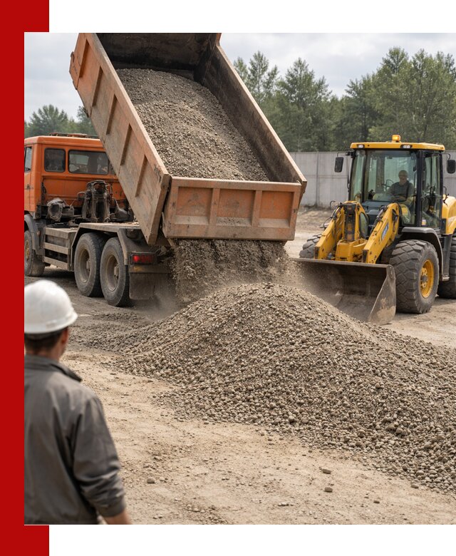 Доставка щпс С8 самосвалами в Донецке от производителя