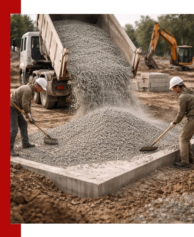 Доставка и продажа отсева для бетона в Донецке