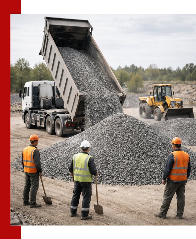 Доставка и продажа гранитной крошки в Донецке