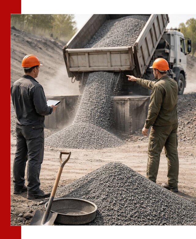 Гранитная крошка фракция 2-5 доставка в Донецке