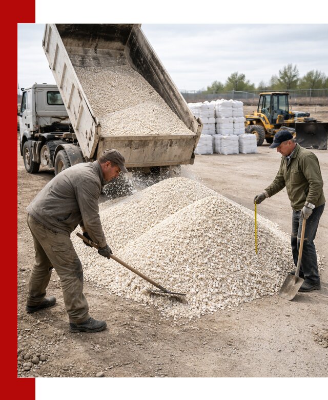 Мраморная крошка с доставкой и разгрузкой в Донецке