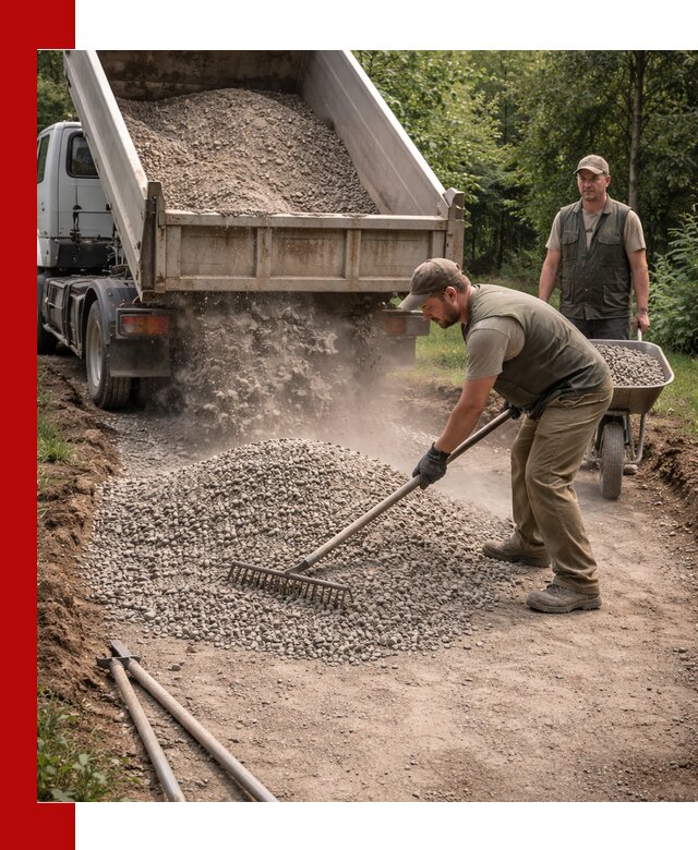 Каменная крошка для дорожек с доставкой в Донецке