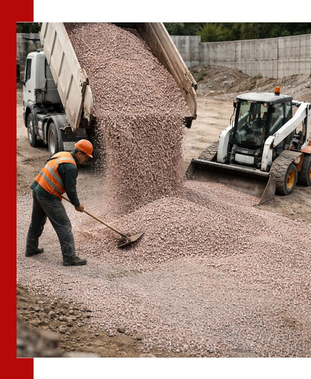 Крошка розовый гранит с доставкой в Донецке от производителя