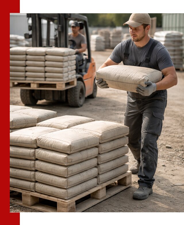 Доставка цемента в мешках оптом и в розницу в Донецке