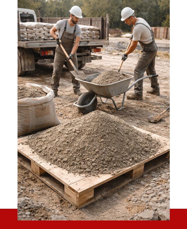 Цементно песчаная смесь М100 в Донецке от 5693 р. за куб | ПРОНЕРУДДнк