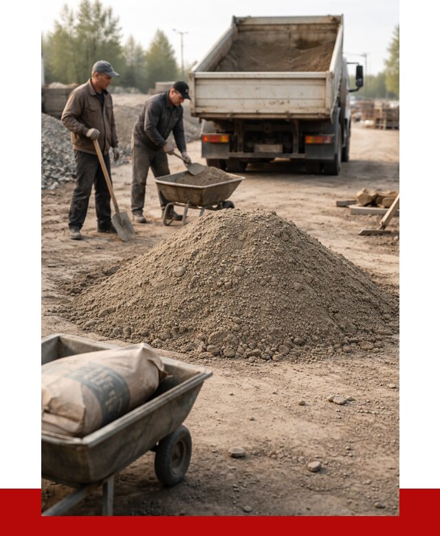 Цементно-песчаная смесь М150 в Донецке от 5146 р. | ПРОНЕРУДДнк