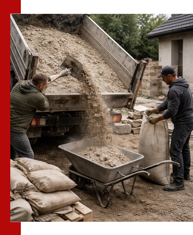 Качественная сухая смесь для кладки с доставкой в Донецке