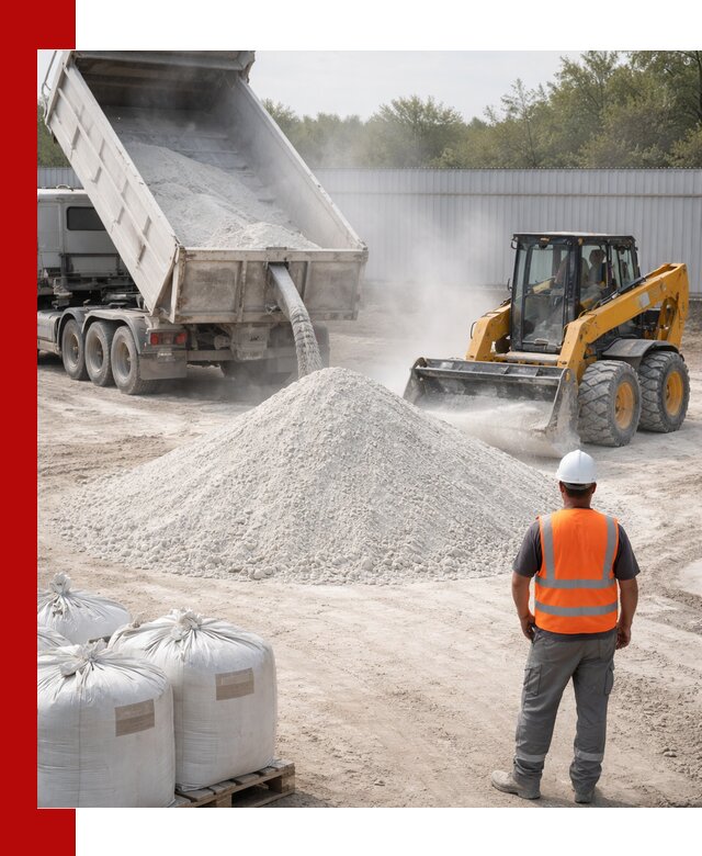 Доставка и продажа известняковой муки в Донецке