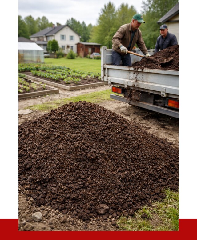 Плодородный грунт в Донецке с доставкой от 4598 р. | ПРОНЕРУДДнк