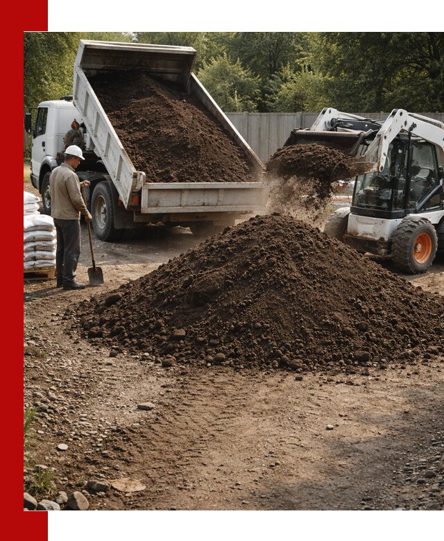 Доставка растительного грунта в Донецке от производителя оптом и в розницу