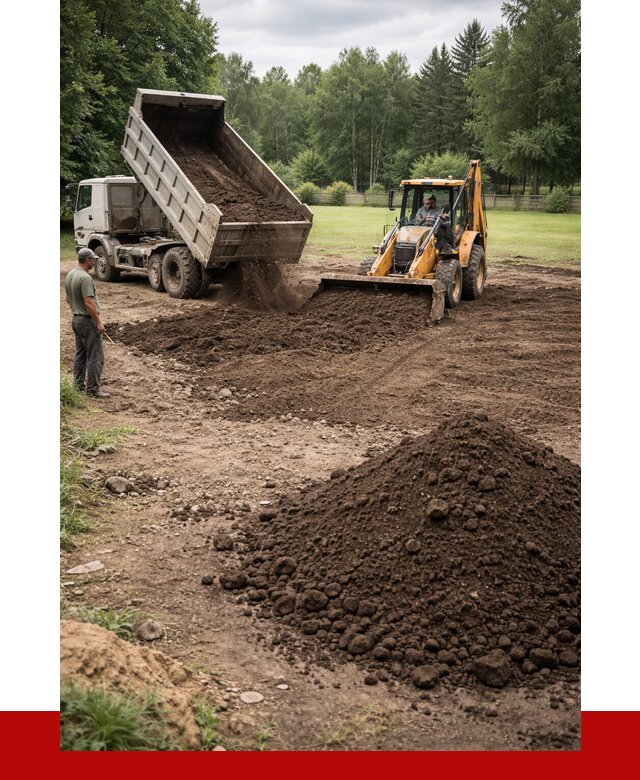 Грунт для выравнивания участка в Донецке от 1314 р. | ПРОНЕРУДДнк