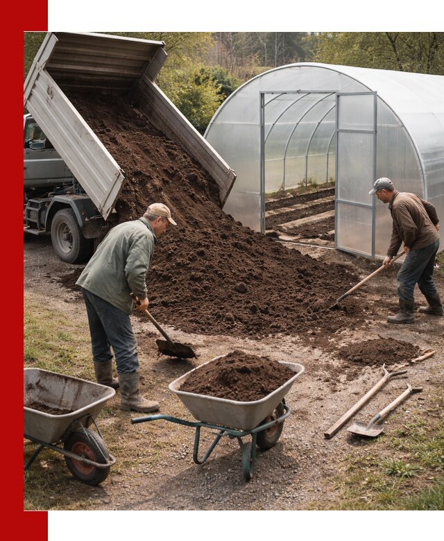 Грунт для теплицы с доставкой в Донецке — плодородный субстрат под растения