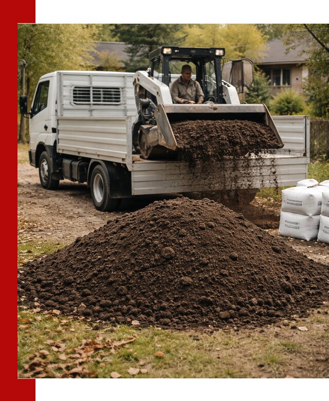 Доставка садовой земли в больших объёмах в Донецке