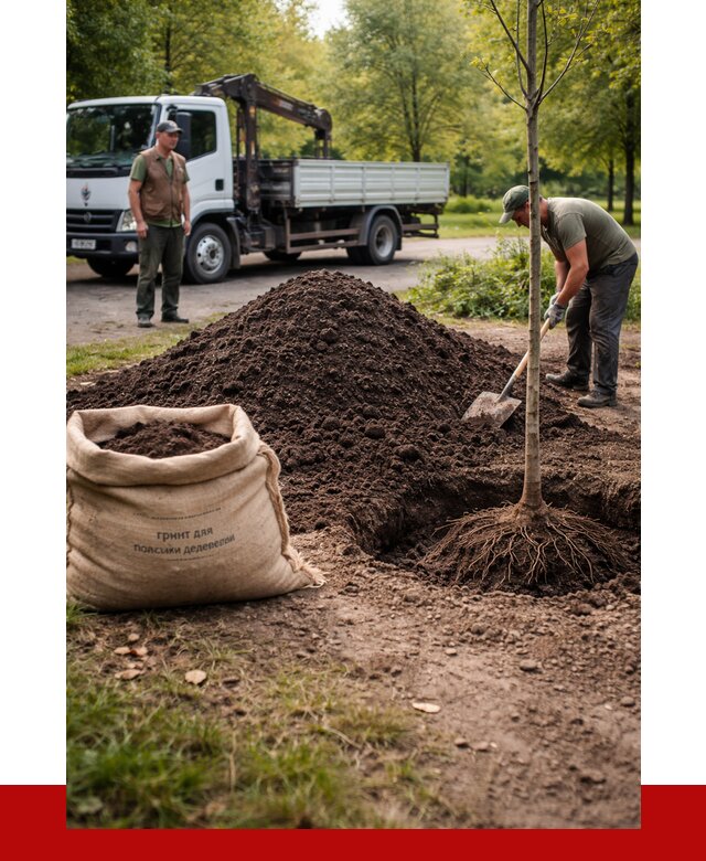 Грунт для посадки деревьев в Донецке от 1314 р. | ПРОНЕРУДДнк