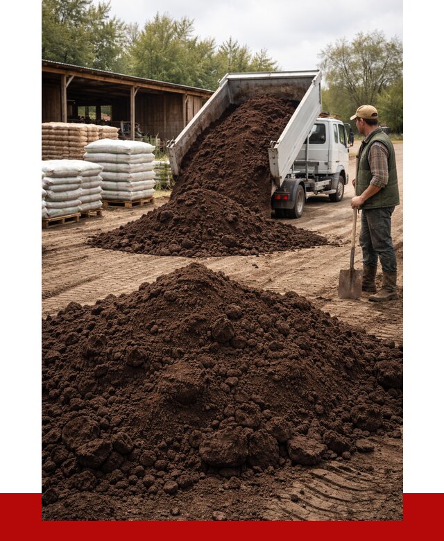 Купить торф с доставкой в Донецке от 4598 р. за куб | ПРОНЕРУДДнк