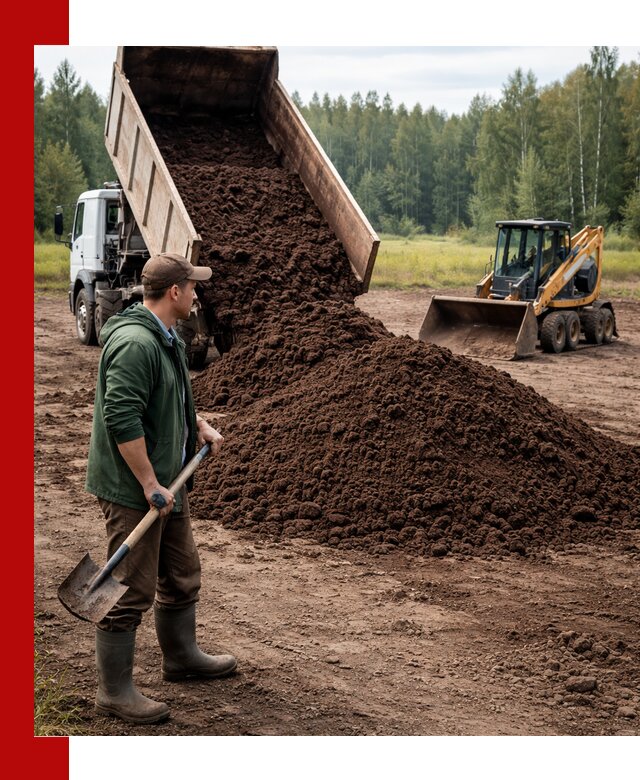 Купить верховой торф с доставкой в Донецке для садоводства и растений